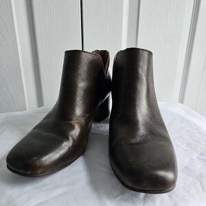 Born brown booties size 7